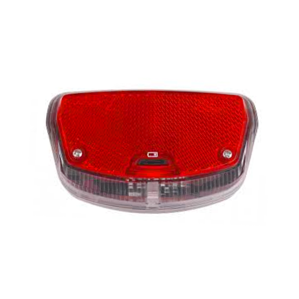 Voyant arrière LED. assemblage 80 mm. incl. piles (emballage suspendu).