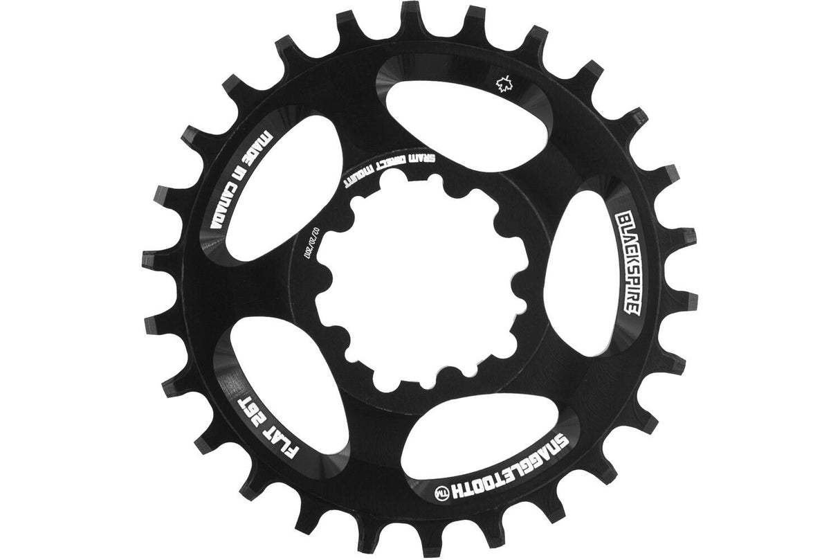 Blackspire Chaining Leaf Snaggletooth Sram Spline 26 0 mm décalage