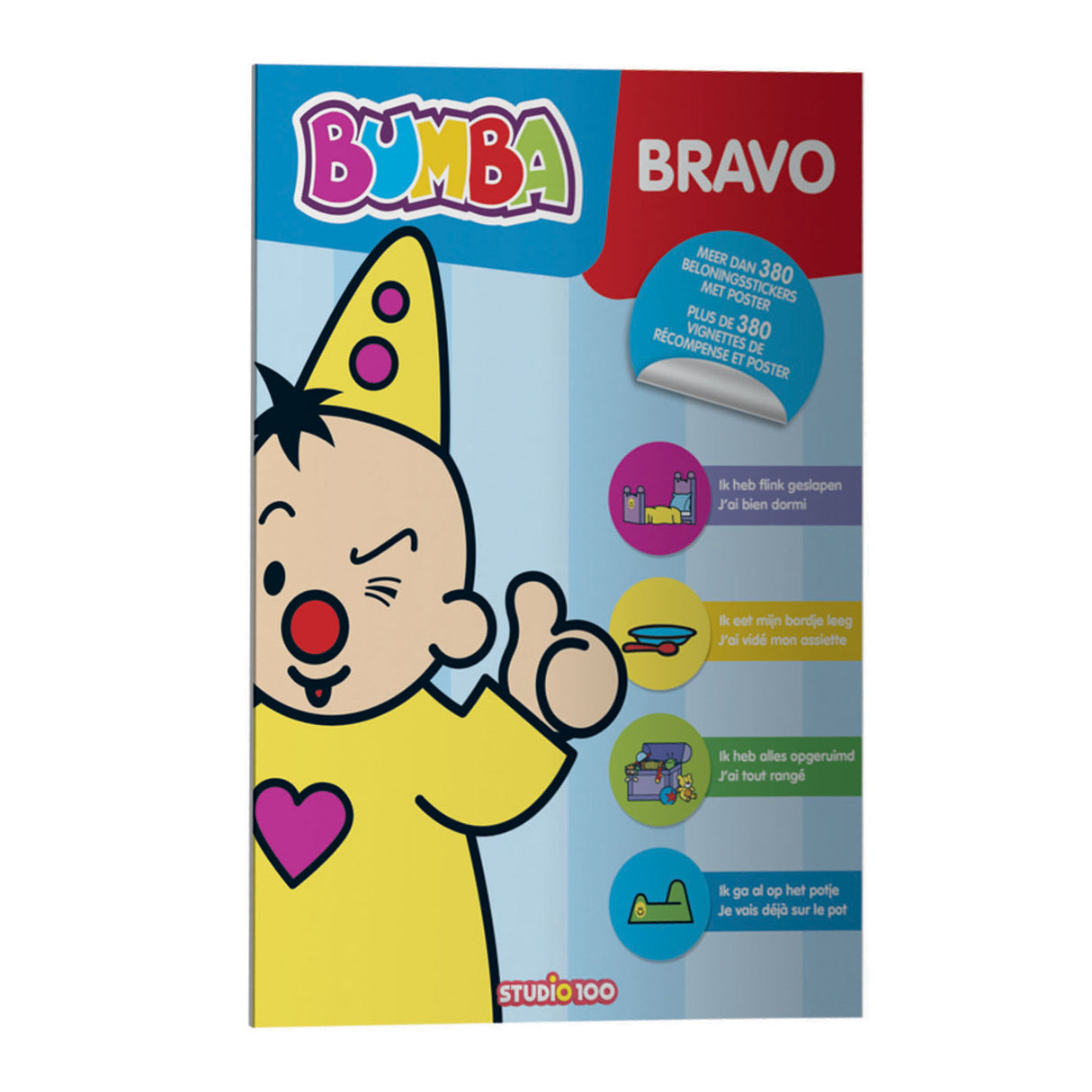 Studio 100 Stickers de récompense avec affiche