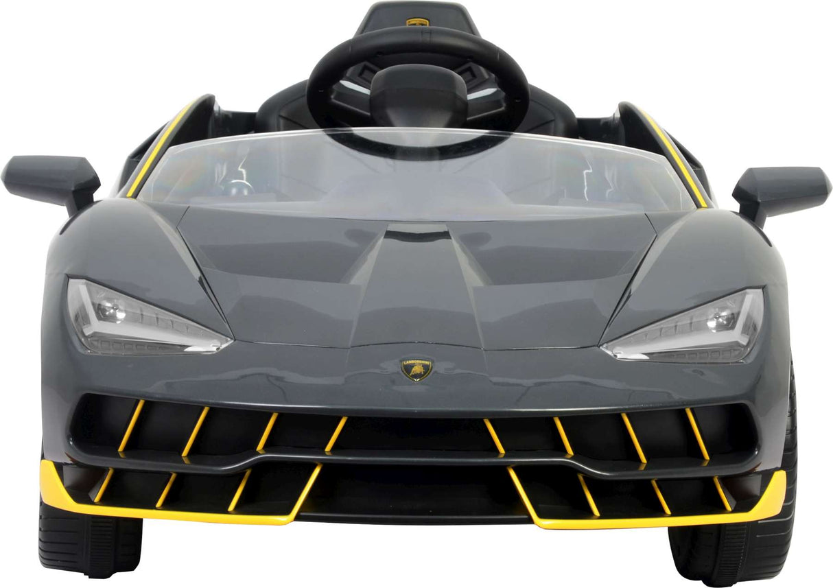Lamborghini Centenario Gray Electric Car avec télécommande 12 volts