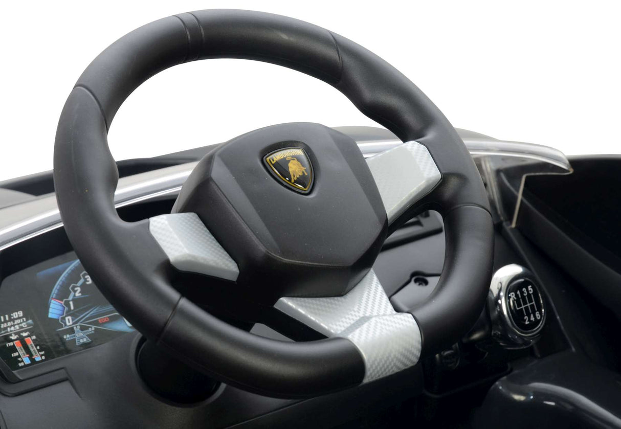 Lamborghini Centenario Gray Electric Car avec télécommande 12 volts