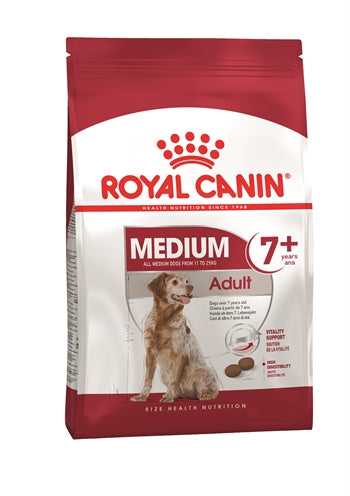 Royal canin canin moyen adulte 7+