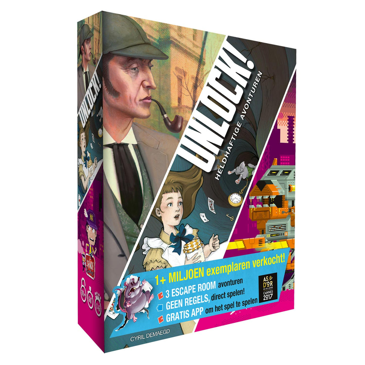 Asmodee déverrouille! 5 aventures héroïques