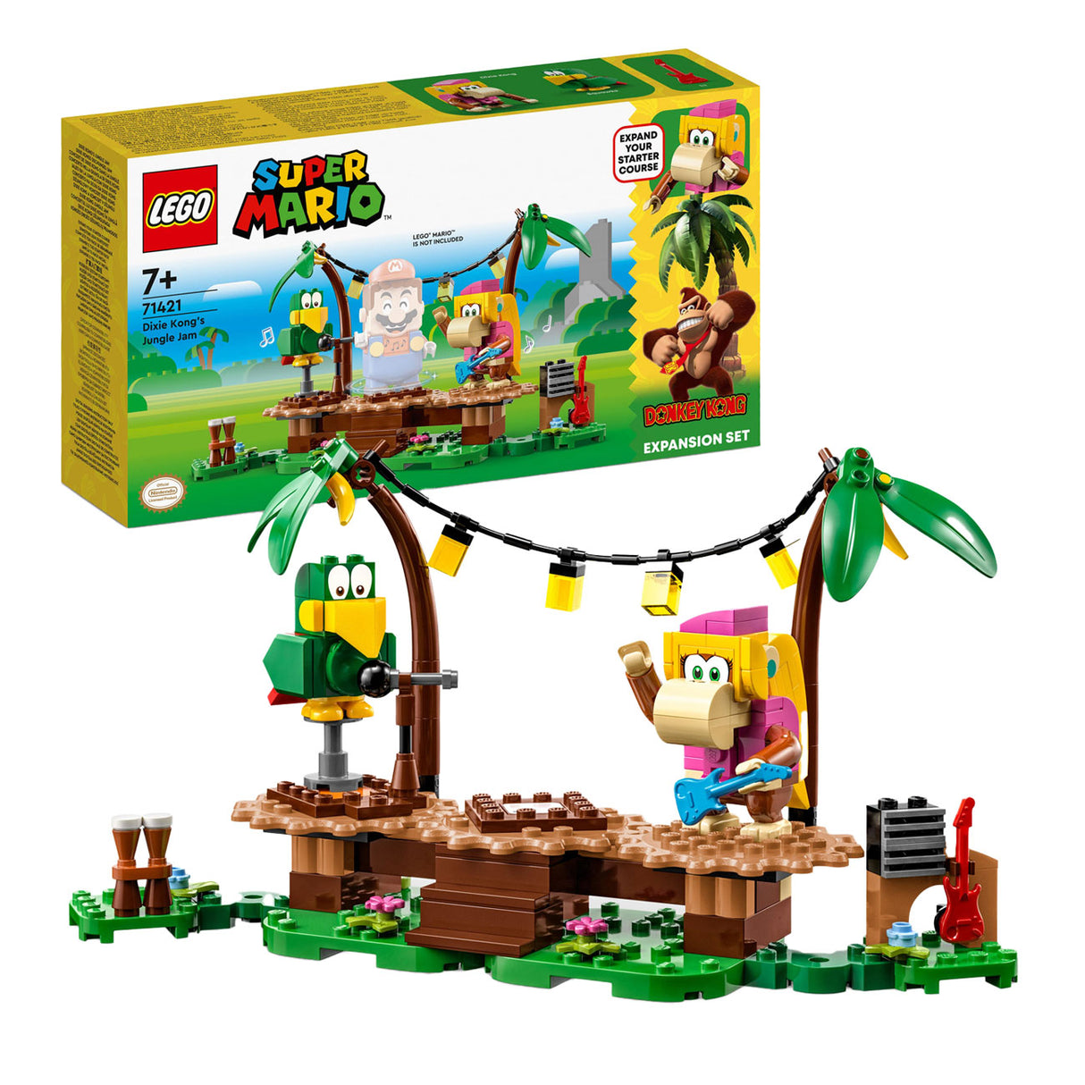 LEGO LEGO Super Mario 71421 Ensemble d'extension: Dixie Kongs Jungleshow