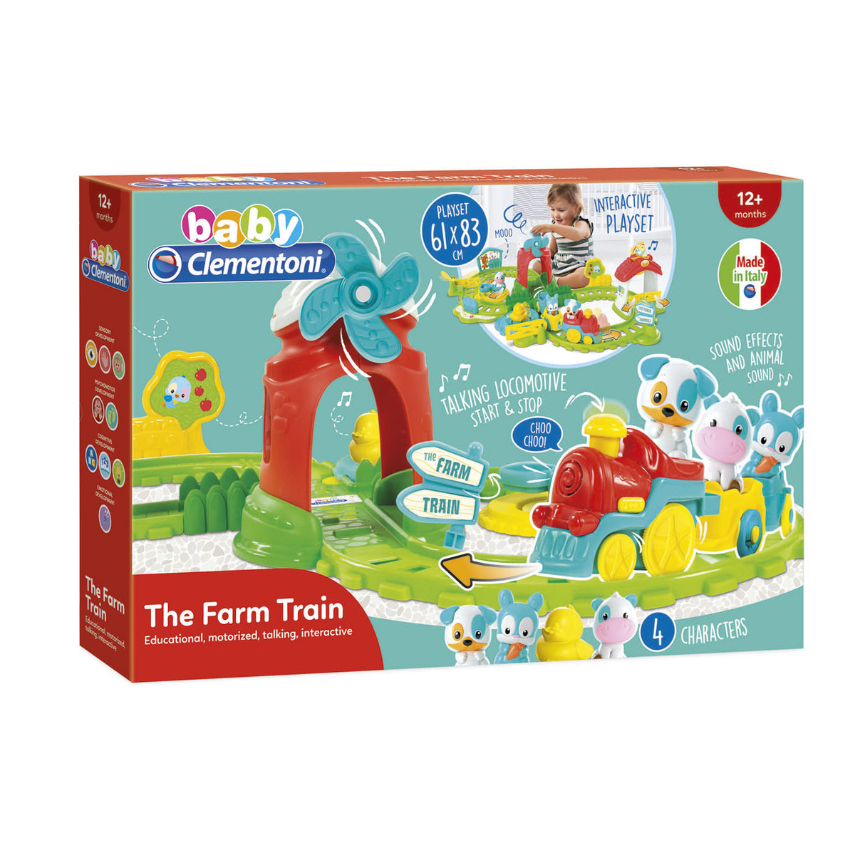 Ensemble de train de bébé Clementoni