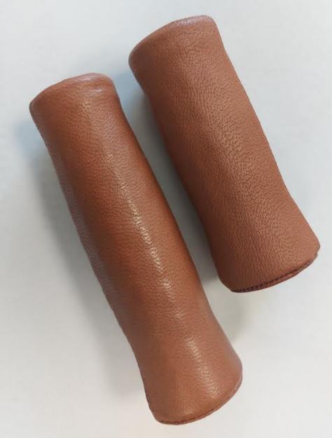 Handles Brown Real Leather 120 90