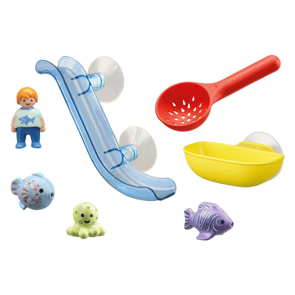 Playmobil 1.2.3. Pêchez le plaisir avec des animaux marins 70637