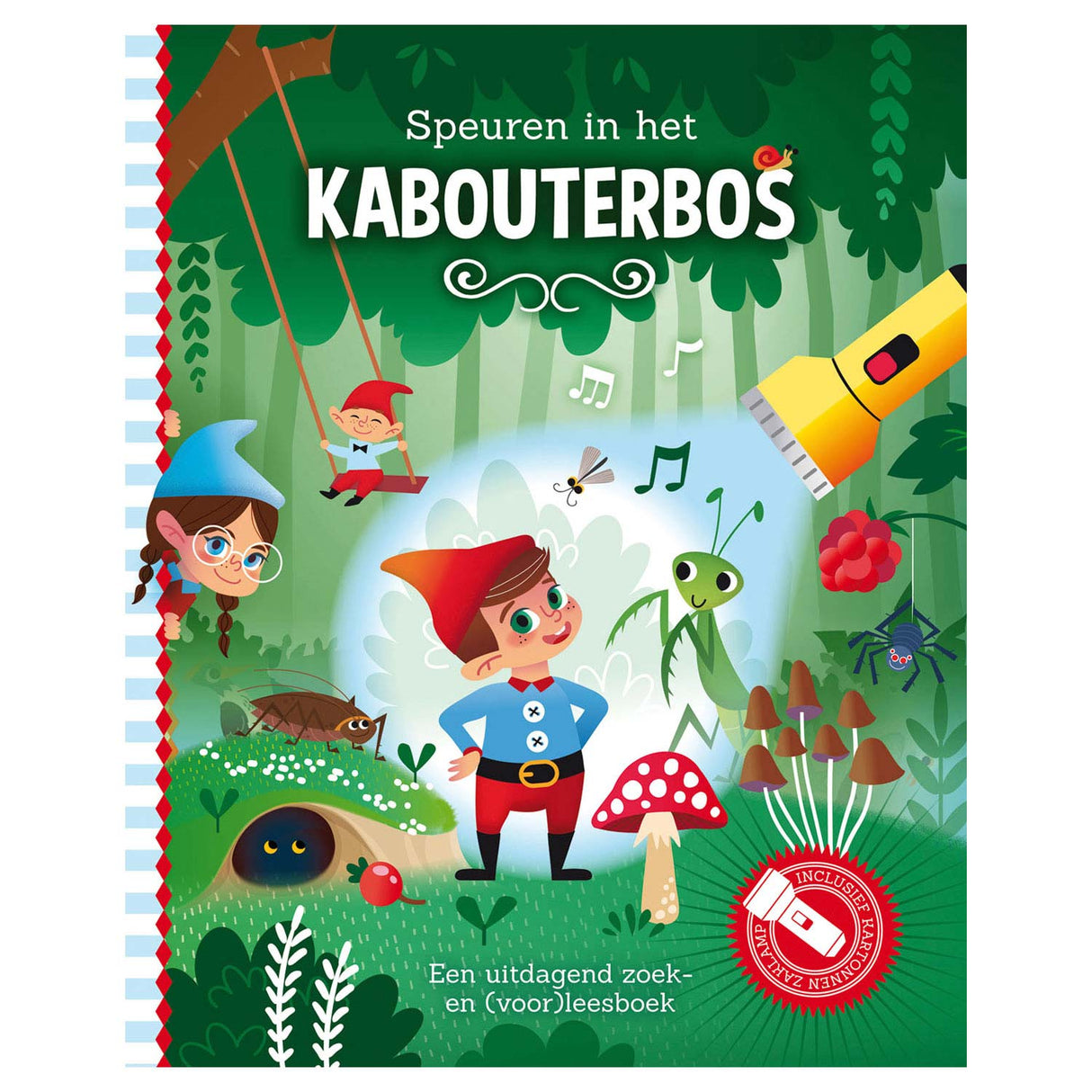 Lantern Publishers Recherchez dans la lampe de poche Kabouterbos + en carton