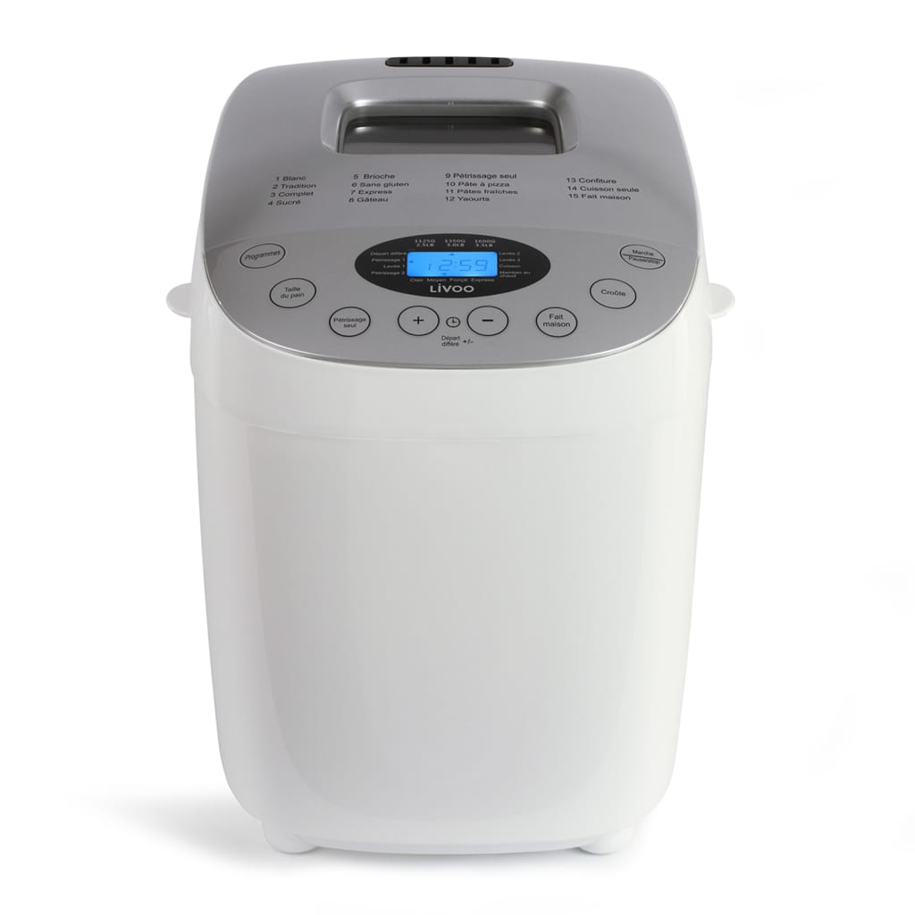 Livoo Livoo Bread Maker 850 W blanc