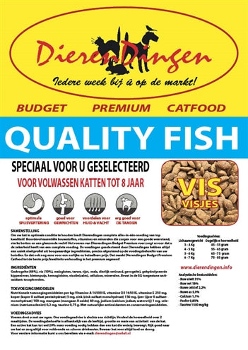 Fish de qualité des aliments de base de la prime budgétaire
