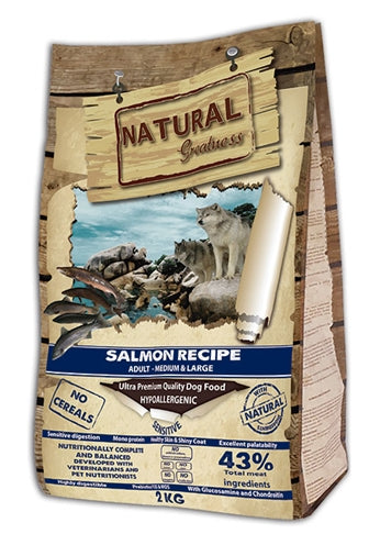 Grandeur naturelle Medium sensible au saumon