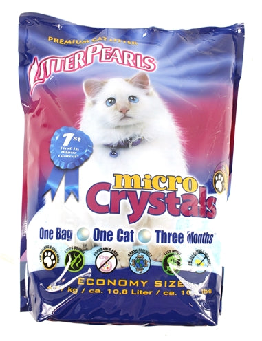 Micro-cristaux de perles de litière