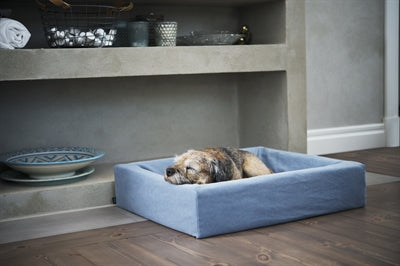 Bia Cotton Hoes pour Hond Basket Blue
