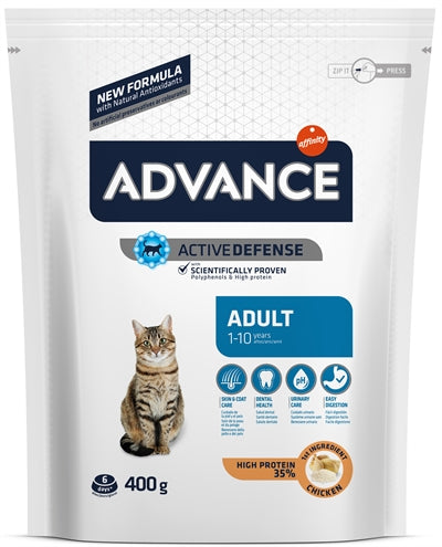 Riz au poulet adulte de chat avancé