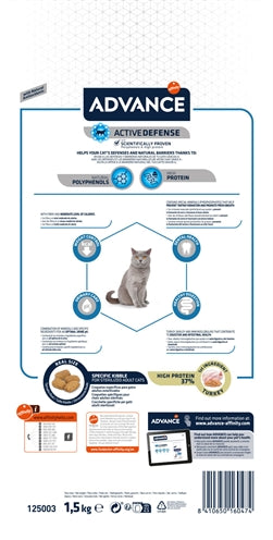 Turquie stérilisée par le chat avancé