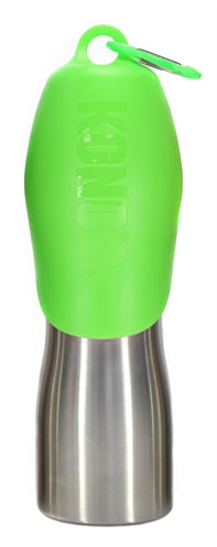 Bouteille de boisson kong h2o vert en acier inoxydable