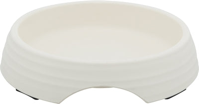 Trixie Food Bowl Cat mélamine en acier inoxydable blanc