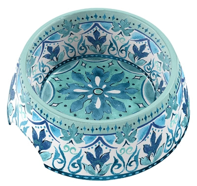 Tarhong Food Bowl chien gibraltar mélamine bleu