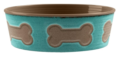 Tarhong Food Bowl Imprimer Bot mélamine turquoise
