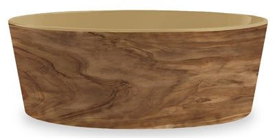 Tarhong Food Bowl chien olive mélamine Woodprint Sand Couleur