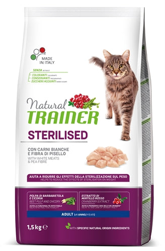 Trainer naturel Cat Stérilisé viande blanche