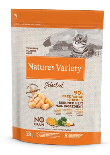 Natures Variété sélectionnée poulet en liberté stérilisé