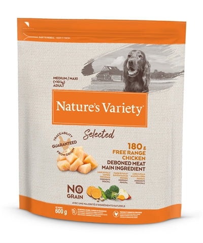 Natures Variété sélectionnée Adulte Medium Free Range Poulet
