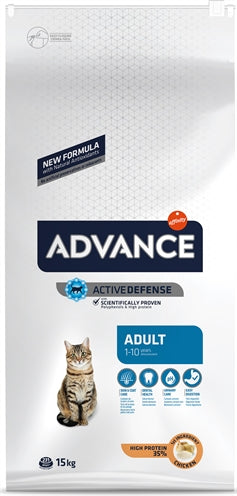 Riz au poulet adulte de chat avancé