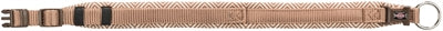 Trixie Collar Dog Boho Extra large avec du caramel de fenêtre