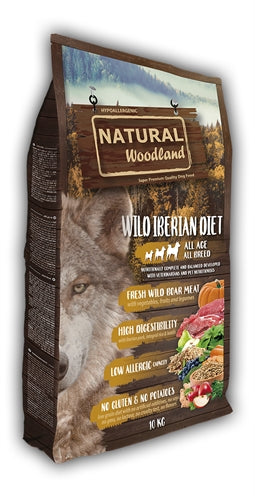 Régime ibérien sauvage des bois naturels naturels