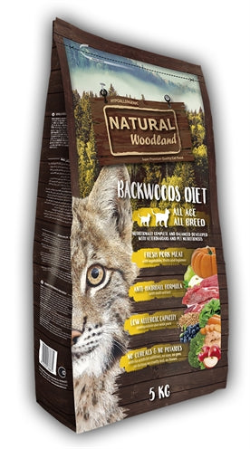 Régime de bois de chat en bois naturel naturel