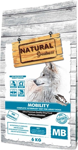Grandeur naturel vétérinaire diététique mobilité du chien adulte