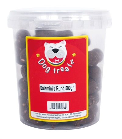 Bœuf pour chien Treatz salamini
