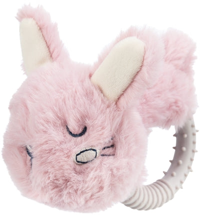 Trixie en peluche haas avec anneau TPR pour chiot