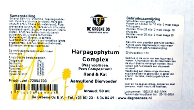 Cat complexe Green Os Harpagophytum