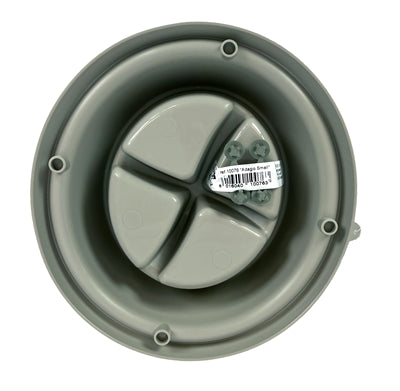 Heureux animal de compagnie fou des animaux de compagnie alimentant le seau Adagio Slow Feeder mokka