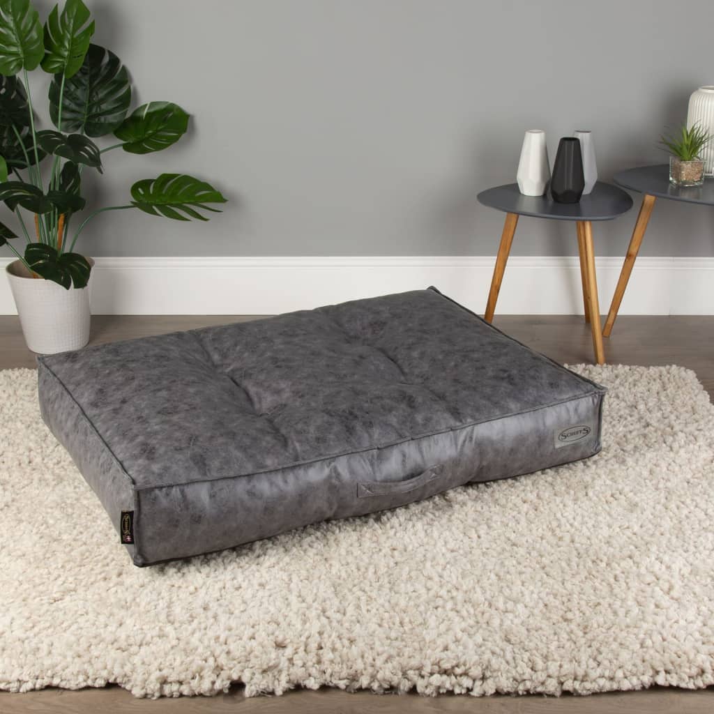 Scuffes Tramps Scruffs Tramps Dog Cushion Knightsbridge Taille L 100x70 cm Gray