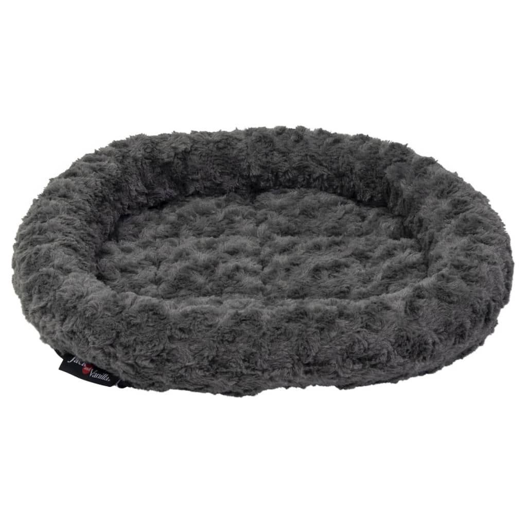 Jack and Vanilla Jack and Vanilla Pet Panker Softy XS 45x40x7 cm Rosette Grey