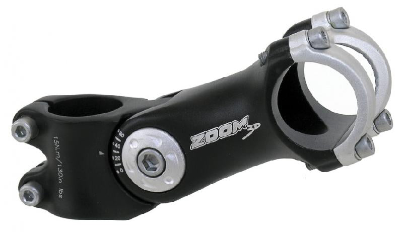 Zoom avant voorbouw réglable 28,6 - 31,8 105 mm argent noir 404160
