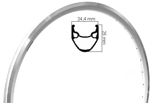 Ryde Rim X-Plorer 28 pouces 622 Aluminium 36 trous 14g