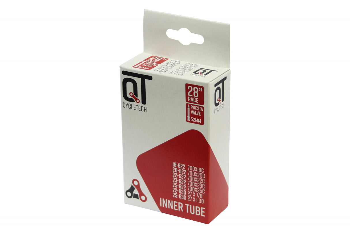 Qtcychectech QT Tube intérieur SV15 28 pouces Race 18 25-622 SV 52 mm Extra long 2217392