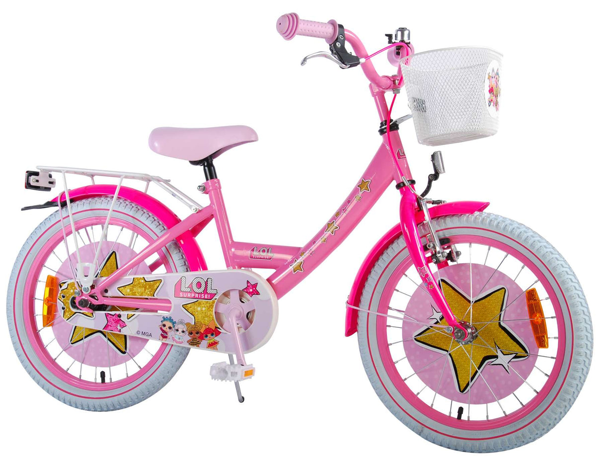 Lol surprise enfants vélo filles 18 pouces rose