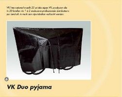 Couverture de vélo double noir