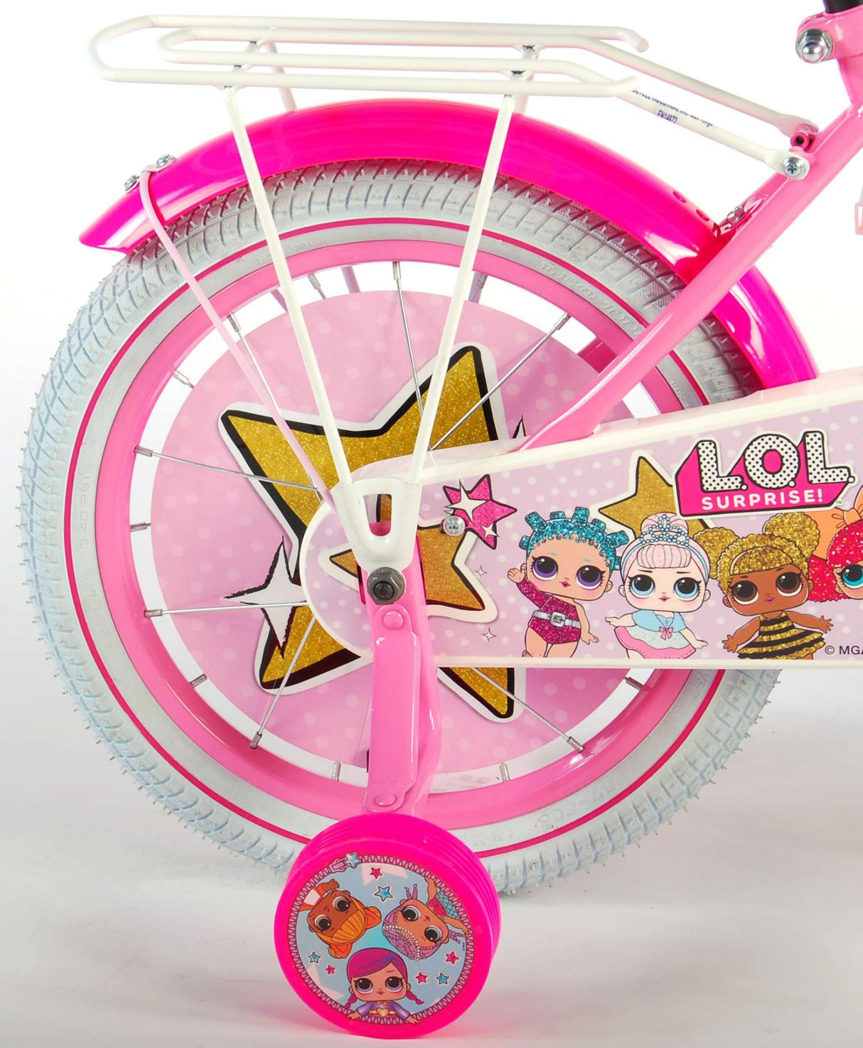 LOLSUPRISE CHILL'S BROOD GRIPS 16 pouces rose