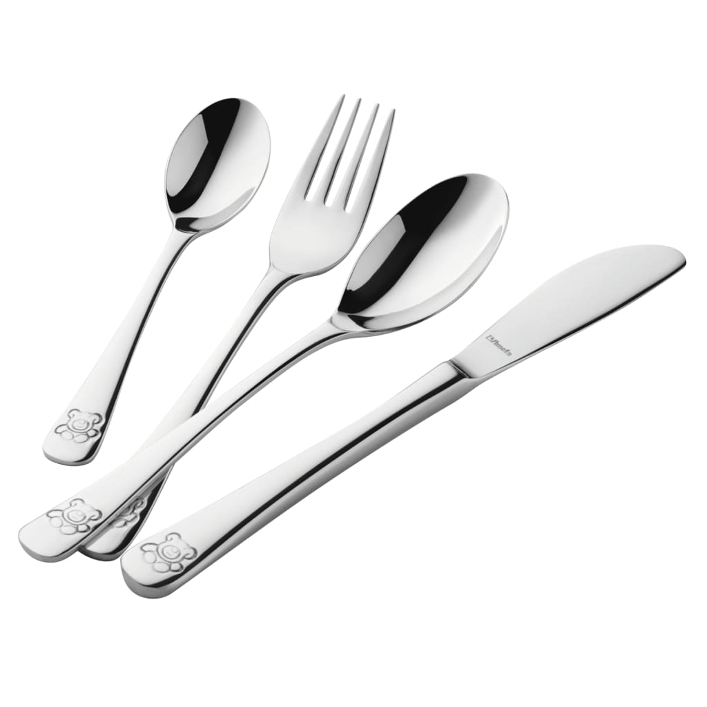 Amefa Amefa Cutlery pour enfants de 4 pièces Set Teddy