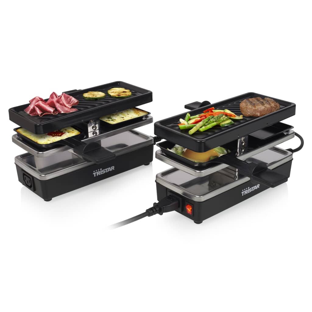 Tristar Tristar Gourmetel RA-2742 4 Person 800 W 23,8x10,4 cm noir
