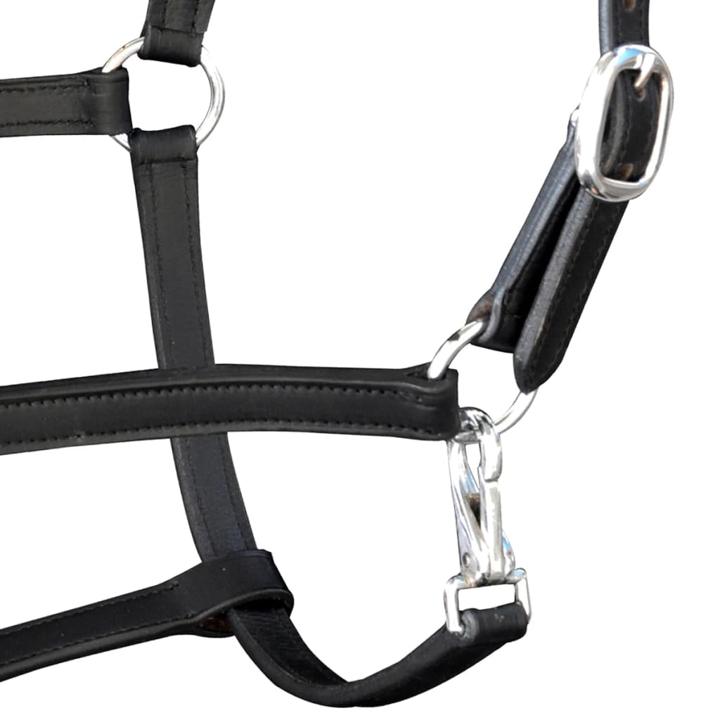 Vidaxl Halster Vraiment réglable en cuir COB