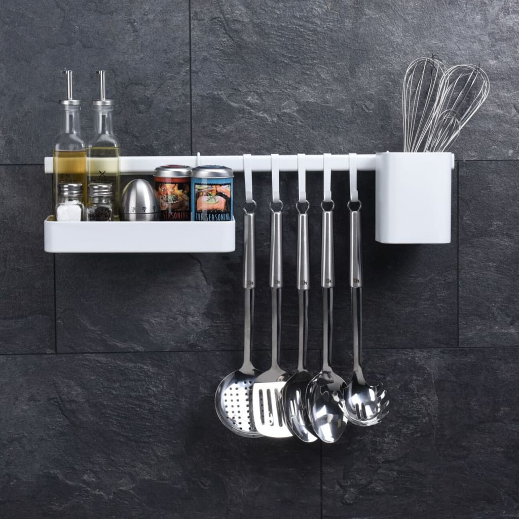 Excellent ustensine maison Organisateur de cuisine en 8 parties Black