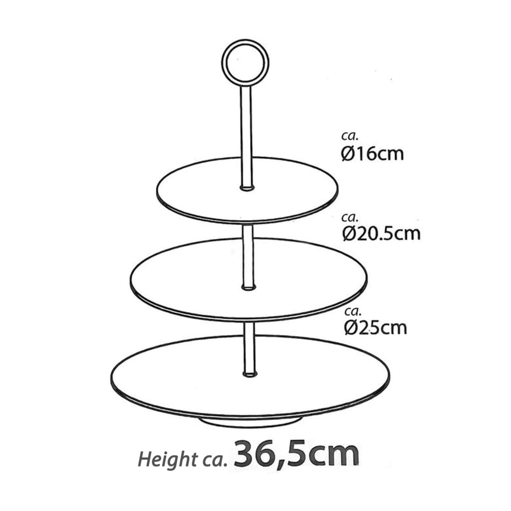 Excellent ustensine ménage et usagère 3 couches 36,5 cm en acier inoxydable