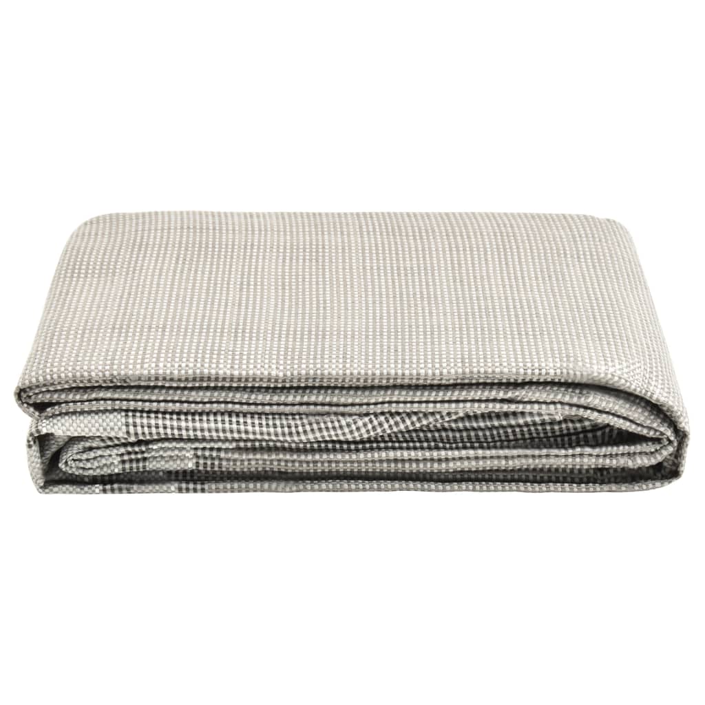 Tapis de tente Vidaxl 250x200 cm gris foncé